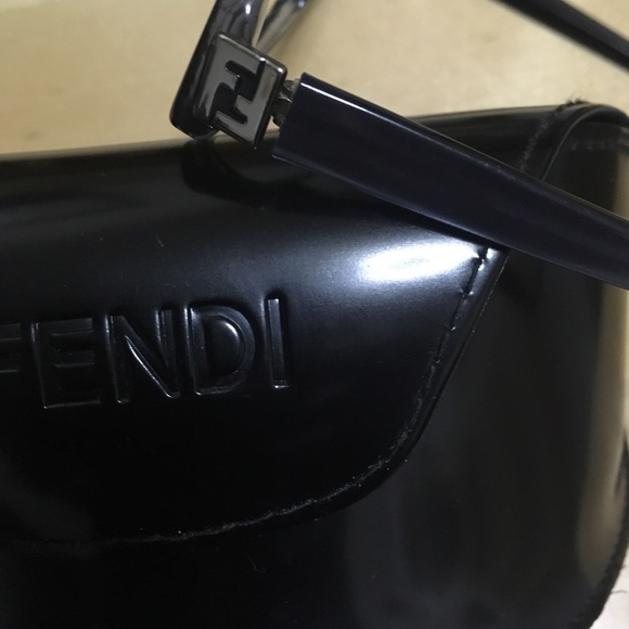 Fendi eyeglass frame with case and dust cloth . - Picture 3 of 6